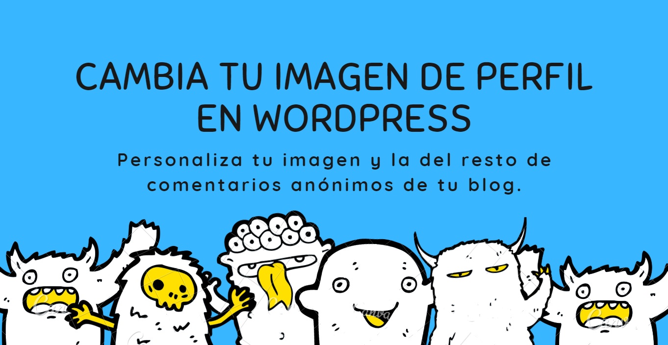 Como cambiar imagen perfil gravatar