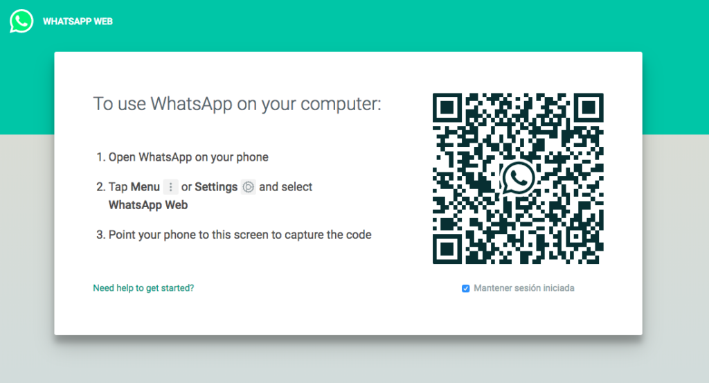 Crear cuenta Whatsapp desde PC QR