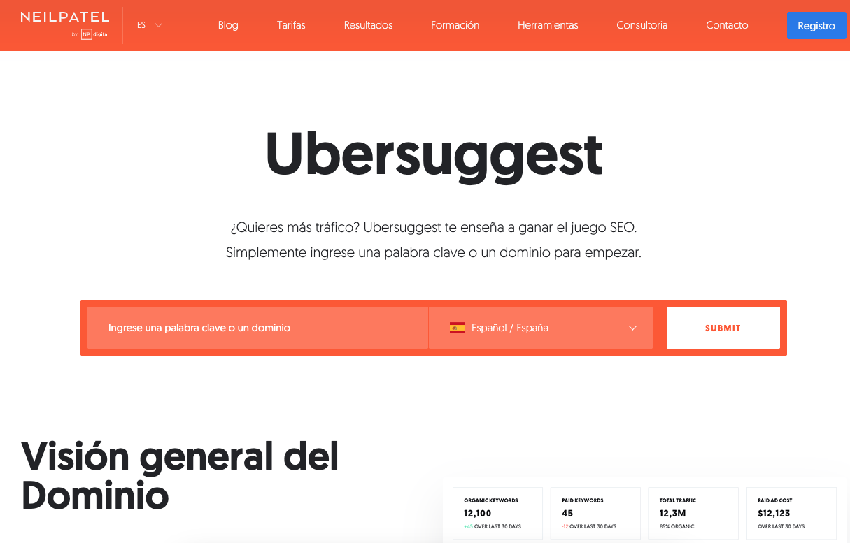 Ubersuggest