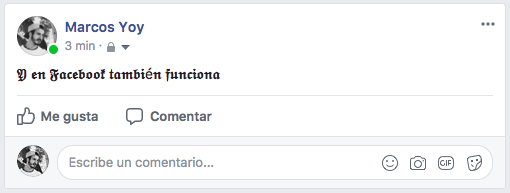 Letras raras Facebook