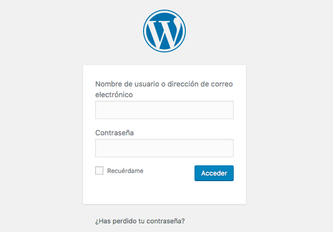 WordPress Login